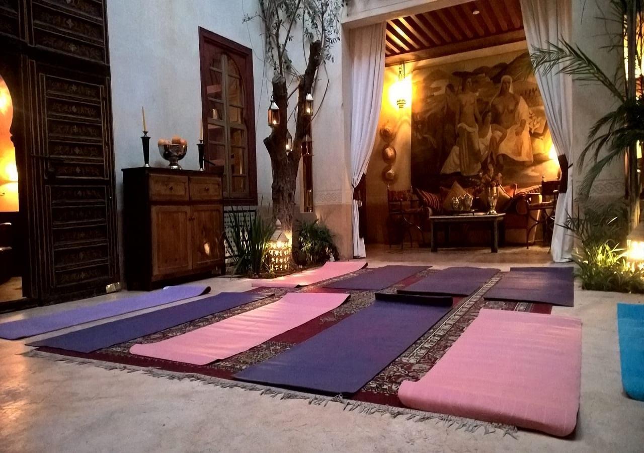 Riad Des Eaux Et Spa Marrakesh Exteriör bild